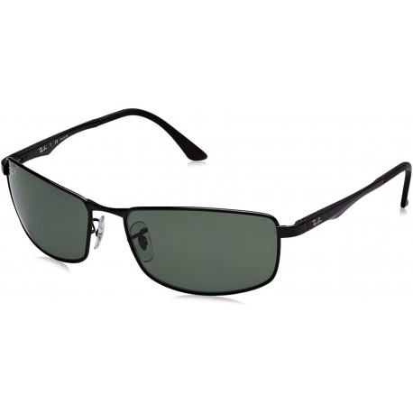 Gafas Ray-ban RB3498 / Frame Black Lens Green Polarized (Importación USA)