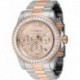 Manta Ray Men's Watch - 42mm. Steel. Rose Gold (TM-222007)