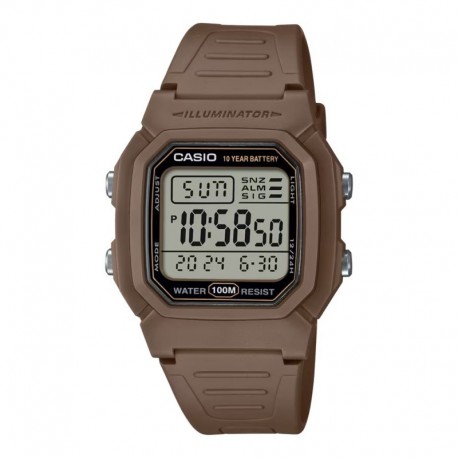 Reloj CASIO W-800H-5A Original