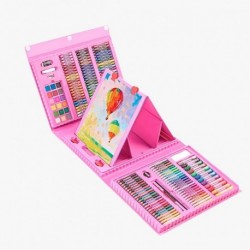Set De Arte Infantil Con 208 Piezas Rosa