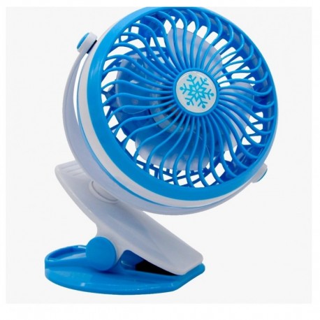 Mini Ventilador De Gancho Recargable