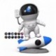 Proyector Astronauta Discos Intercambiab