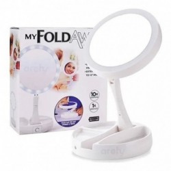 Espejo De Maquillaje Led Tocador Doble C