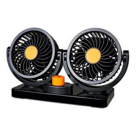 Ventilador Dual Para Carro Auto Interior