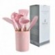 Set 12 Utensilios De Cocina Silicona Res