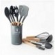 Set 12 Utensilios De Cocina Silicona Res