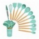Set 12 Utensilios De Cocina Silicona Res