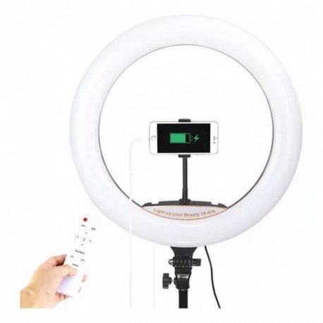 Aro De Luz 45 Cm Rgb Led Tripode Profesi