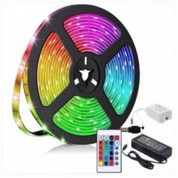 Cinta Led Multicolor Rgb Luz 5mts No Ri