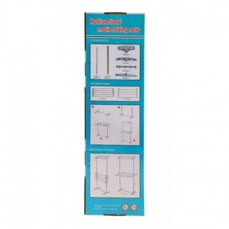 Tendedero De Ropa Plegable Multifunciona