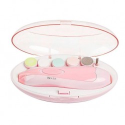 Lima Electrica Unas Para Bebes Rosa