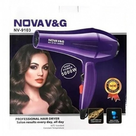 Secador De Cabello Nova Nv9103 Violeta