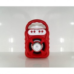 Parlante Bluetooth Usb Fm Recargable Por