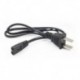 Cable De Poder Tipo 8 18 M Para Graba