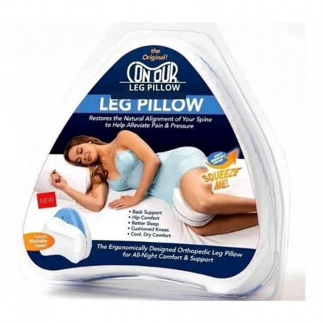 Almohada Ortopedica Piernas Espuma Visco