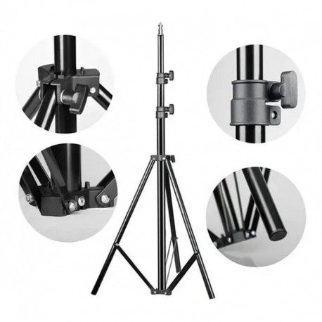 Tripode Stand 2 Metros Para Aro De Luz C