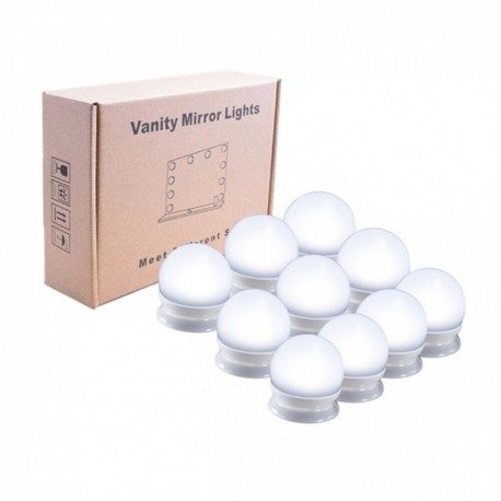Kit Luces De Espejo Led Tocador Hollywoo