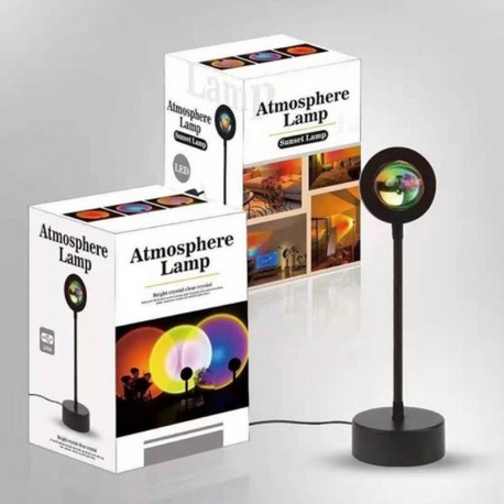 Lampara Luz Led Proyector Atardecer Con