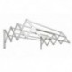Tendederos De Ropa Plegables De 1 Mtr X