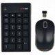 Combo Teclado Numerico Mouse Optico In