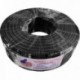 Cable Coaxial Negro Rg6 X Rollo De 100 M