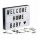 Letrero Luz Led De Pilas 30 X 22 Cm Le