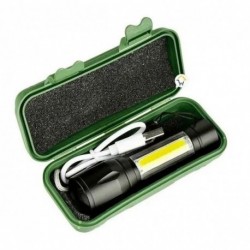 Linterna Doble Funcion Led Recargable Mi