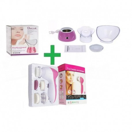 Sauna Spa Facial Masajeador 5 En 1