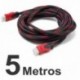 Cable Hdmi 5 Metros Doble Filtro Mallado