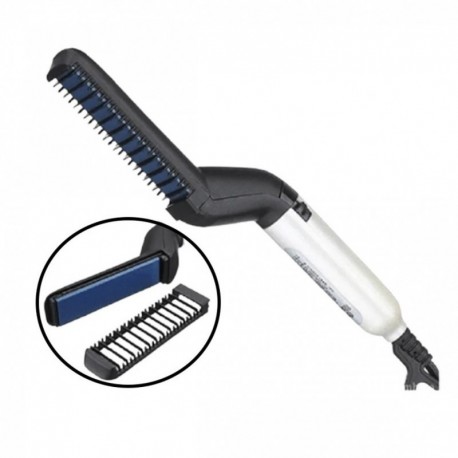 Plancha Barba Cepillo Alisador Cabello
