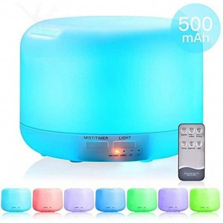 Difusor De Aromas 500ml Control Remoto