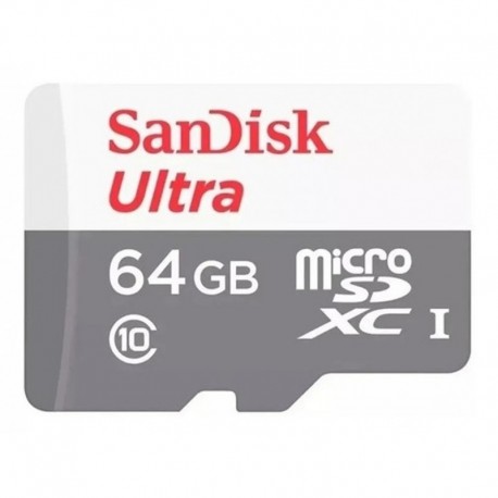 Micro Sd 64gb Clase 10 Sandiks Sdxc Hast
