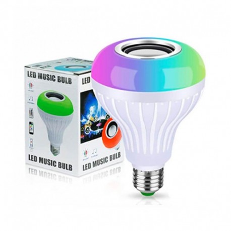 Bombillo Parlante Con Bluetooth Multicol