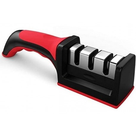 Afilador De Cuchillos Acero Mango Antide