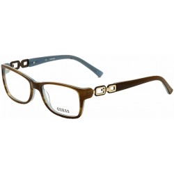 Gafas Guess Eyeglasses GU 2406 Brown Blue 52MM (Importación USA)
