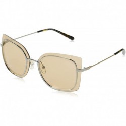 Gafas Michael Kors Eyeglasses MK 1040 115373 Shiny Silver (Importación USA)