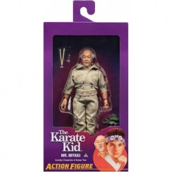 Figura NECA The Karate Kid Mr Miyagi 8" Clothed Action Figur (Importación USA)