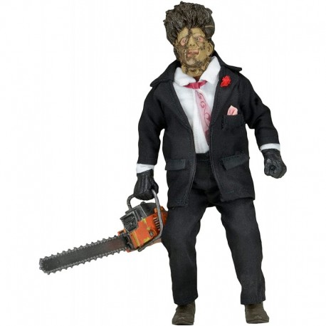 Figura NECA Texas Chainsaw Massacre 2 8" Leatherface Clothed (Importación USA)