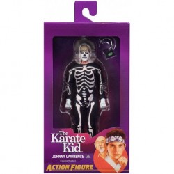 Figura NECA The Karate Kid Johnny Lawrence 8" Clothed Action (Importación USA)