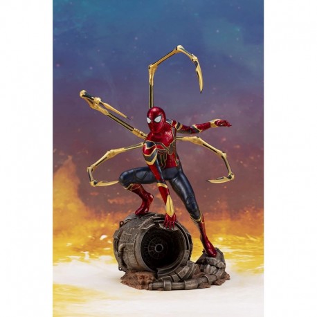 Figura Kotobukiya Avengers Infinity War Iron Spider Artfx St (Importación USA)