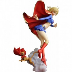 Figura Kotobukiya Superman Supergirl Bishoujo Figure DC Comi (Importación USA)