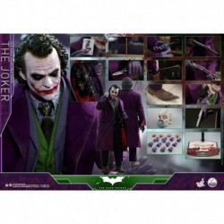 Figura Hot Toys 1/4 DC The Dark Knight Batman QS010 Joker 48 (Importación USA)