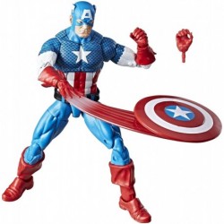 Figura Marvel Retro 6-inch Collection Captain America Figure (Importación USA)