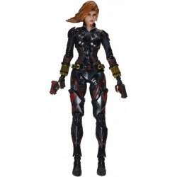 Figura Play Arts Kai Marvel Universe Variant Black Widow (Importación USA)