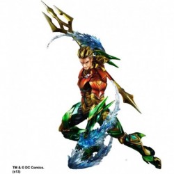 Figura Play Arts Kai Square Enix DC Comics Variant Aquaman (Importación USA)
