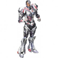 Figura Play Arts Kai Square Enix Cyborg (Importación USA)