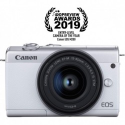 Cámara Digital Canon EOS M200 Compact Mirrorless Vloggin 1 (Importación USA)