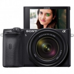 Cámara Digital Sony Alpha A6600 Mirrorless 18-135mm Zoom Len (Importación USA)
