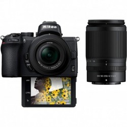 Cámara Digital Nikon Z50 Compact Mirrorless Flip Under Selfi (Importación USA)