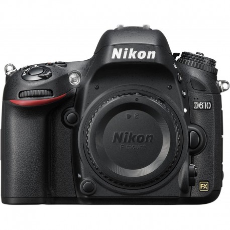 Cámara Digital Nikon D610 24.3 MP CMOS FX-Format SLR Body On (Importación USA)